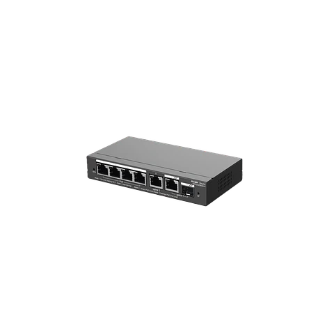 RG-ES206GS-P // Switch Administrable de 6 Puertos Gigabit