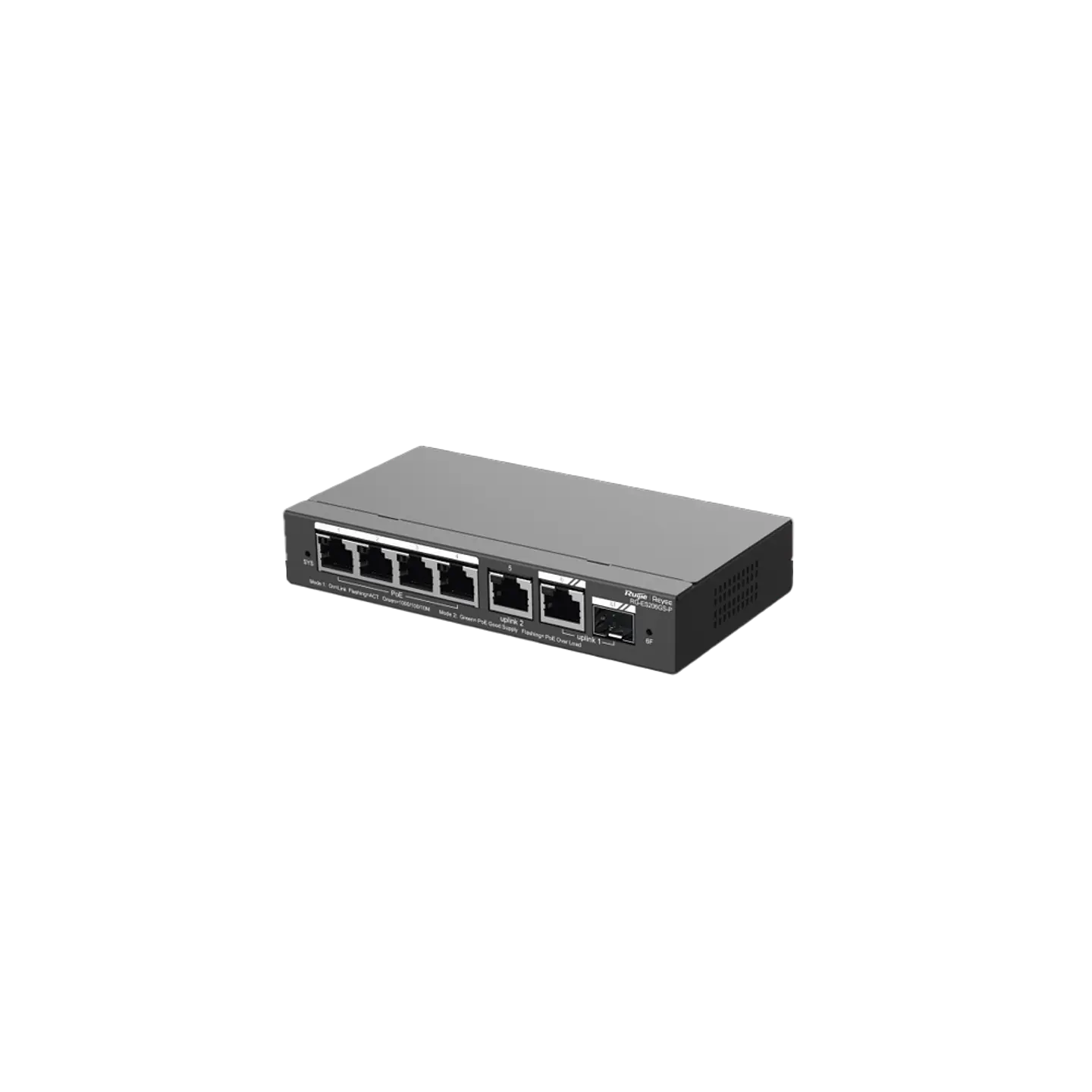 RG-ES206GS-P // Switch Administrable de 6 Puertos Gigabit 2