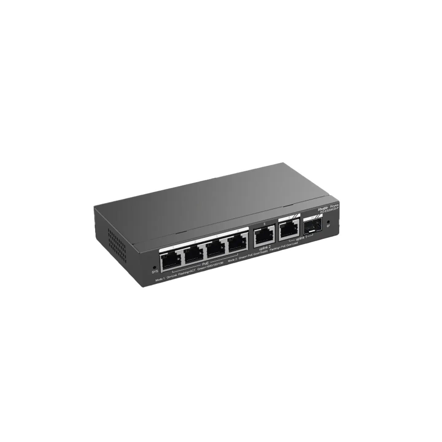 RG-ES206GS-P // Switch Administrable de 6 Puertos Gigabit 5