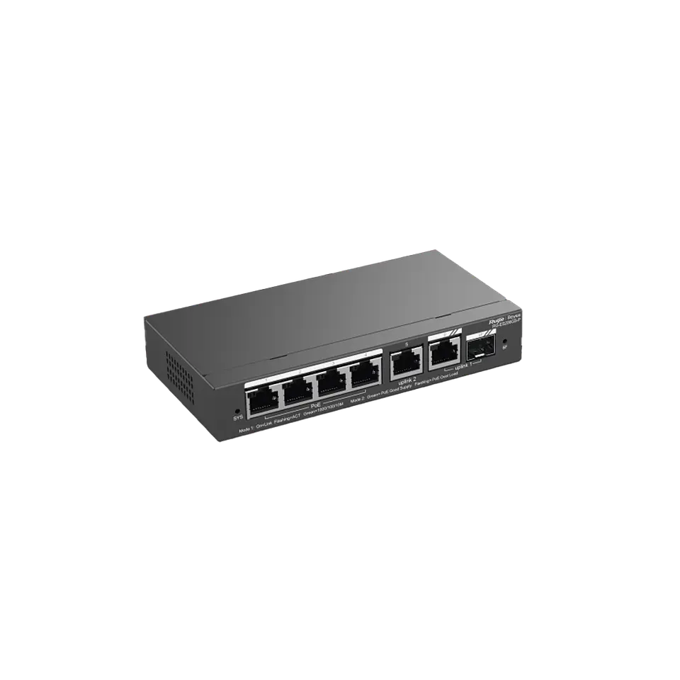 RG-ES206GS-P // Switch Administrable de 6 Puertos Gigabit 5