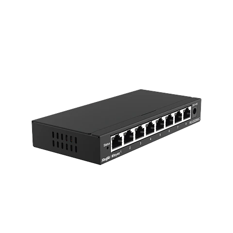 RG-ES208GC // Switch Administrable con 8 Puertos Gigabit