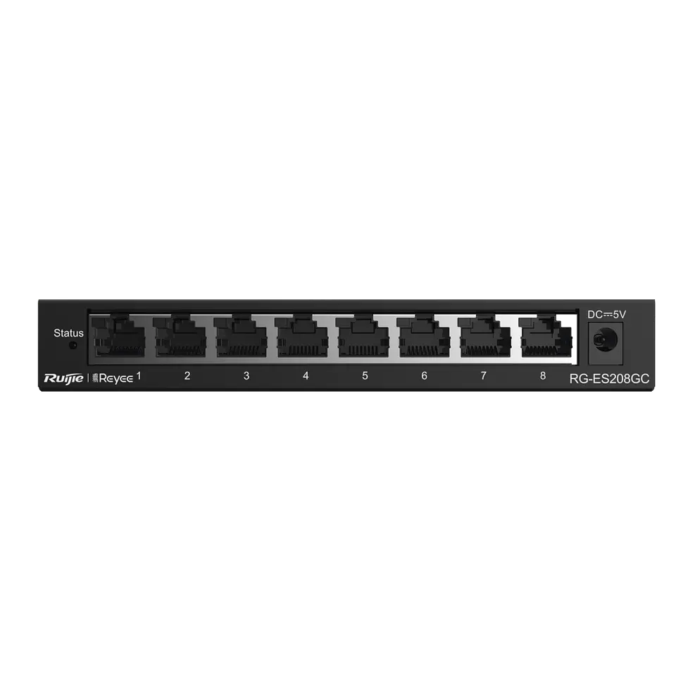 RG-ES208GC // Switch Administrable con 8 Puertos Gigabit 3