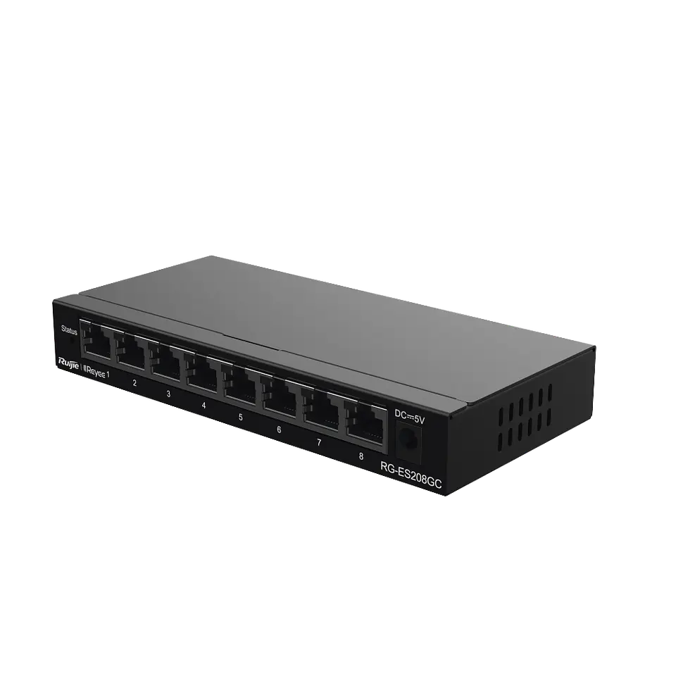 RG-ES208GC // Switch Administrable con 8 Puertos Gigabit 4