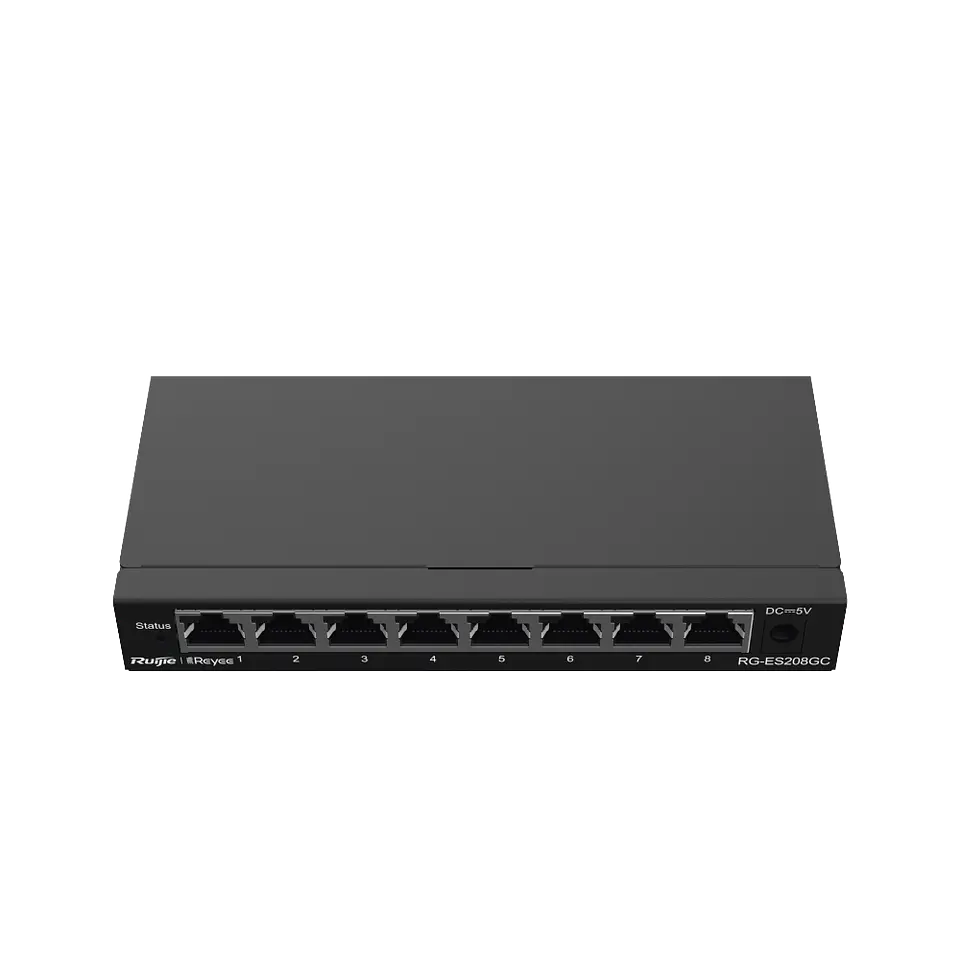 RG-ES208GC // Switch Administrable con 8 Puertos Gigabit 6