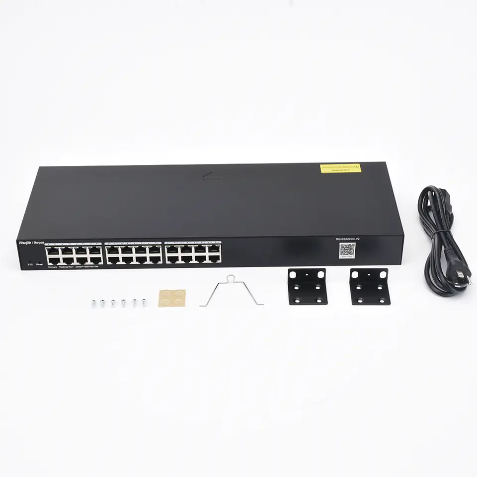 RG-ES224GC-V2 // Switch Administrable 24 puertos Gigabit 2