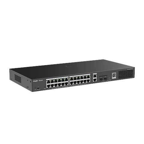 RG-ES228GS-P // Switch Inteligente PoE Administrable en la Nube