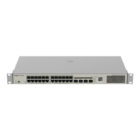 RG-NBS3100-24GT4SFP-P-V2 // Switch PoE Gestionable en la Nube de Capa 2 Gigabit de 28 Puertos