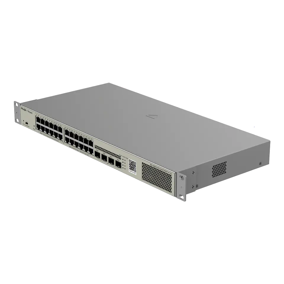 RG-NBS3100-24GT4SFP-P-V2 // Switch PoE Gestionable en la Nube de Capa 2 Gigabit de 28 Puertos 5