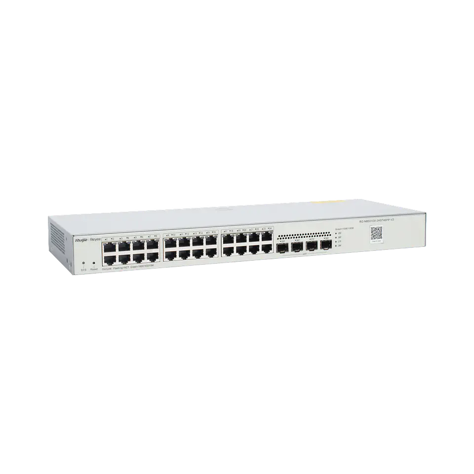 RG-NBS3100-24GT4SFP-V2 // Switch No PoE Gestionable de 28 Puertos Gigabit 1