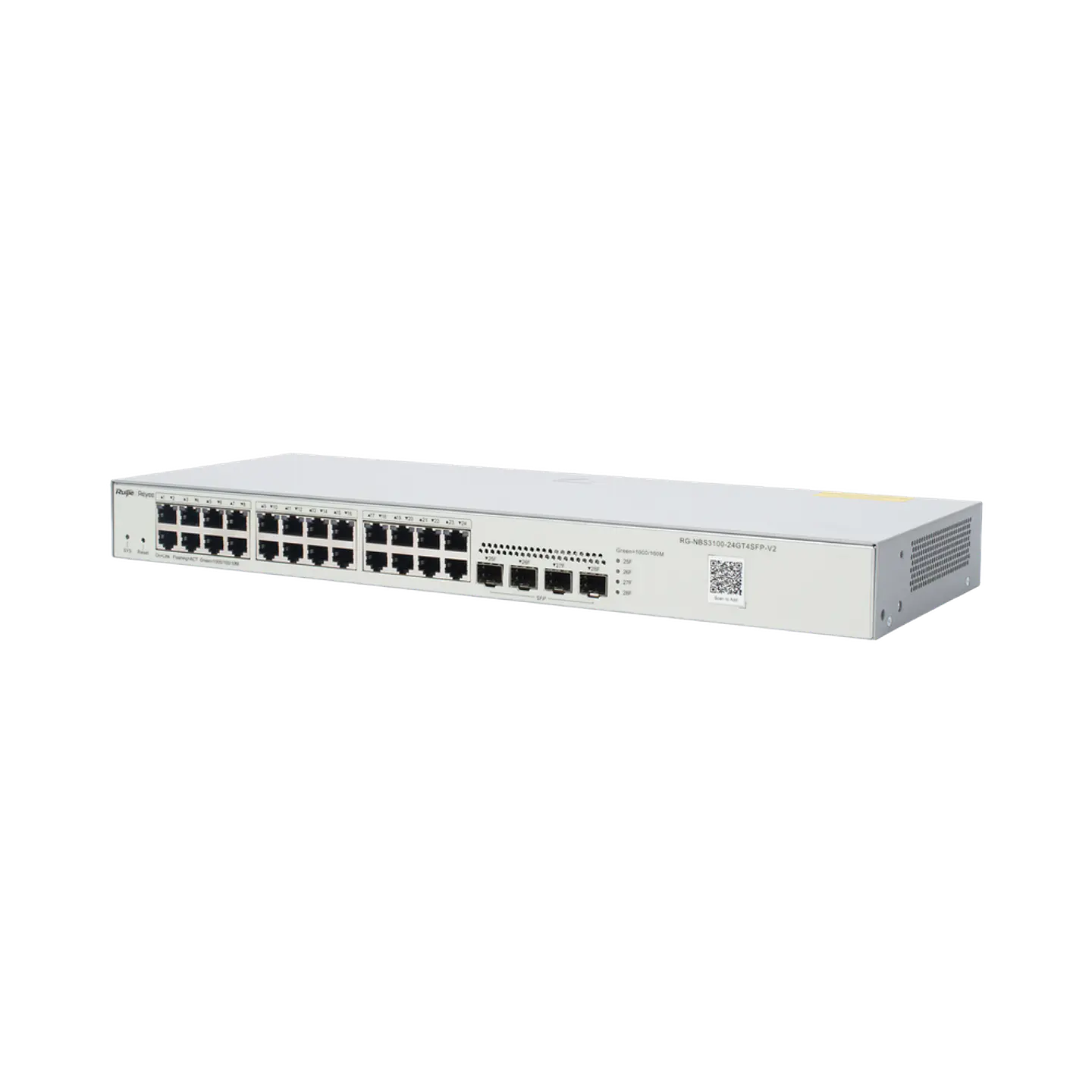 RG-NBS3100-24GT4SFP-V2 // Switch No PoE Gestionable de 28 Puertos Gigabit 4