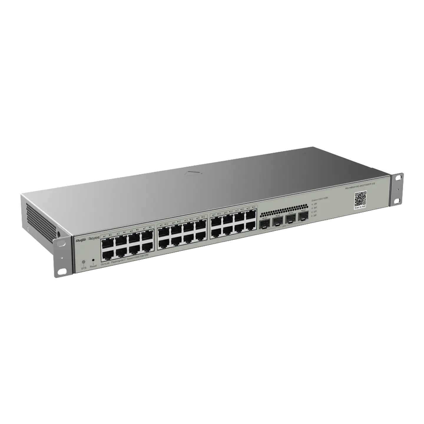 RG-NBS3100-24GT4SFP-V2 // Switch No PoE Gestionable de 28 Puertos Gigabit 5