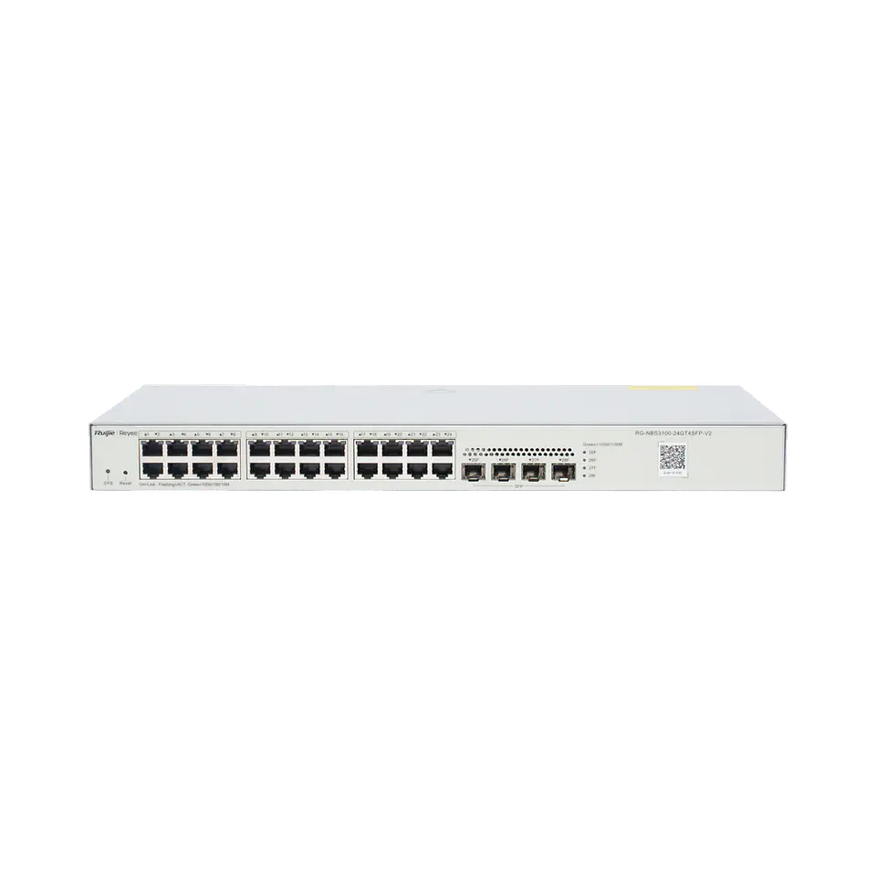 RG-NBS3100-24GT4SFP-V2 // Switch No PoE Gestionable de 28 Puertos Gigabit 6