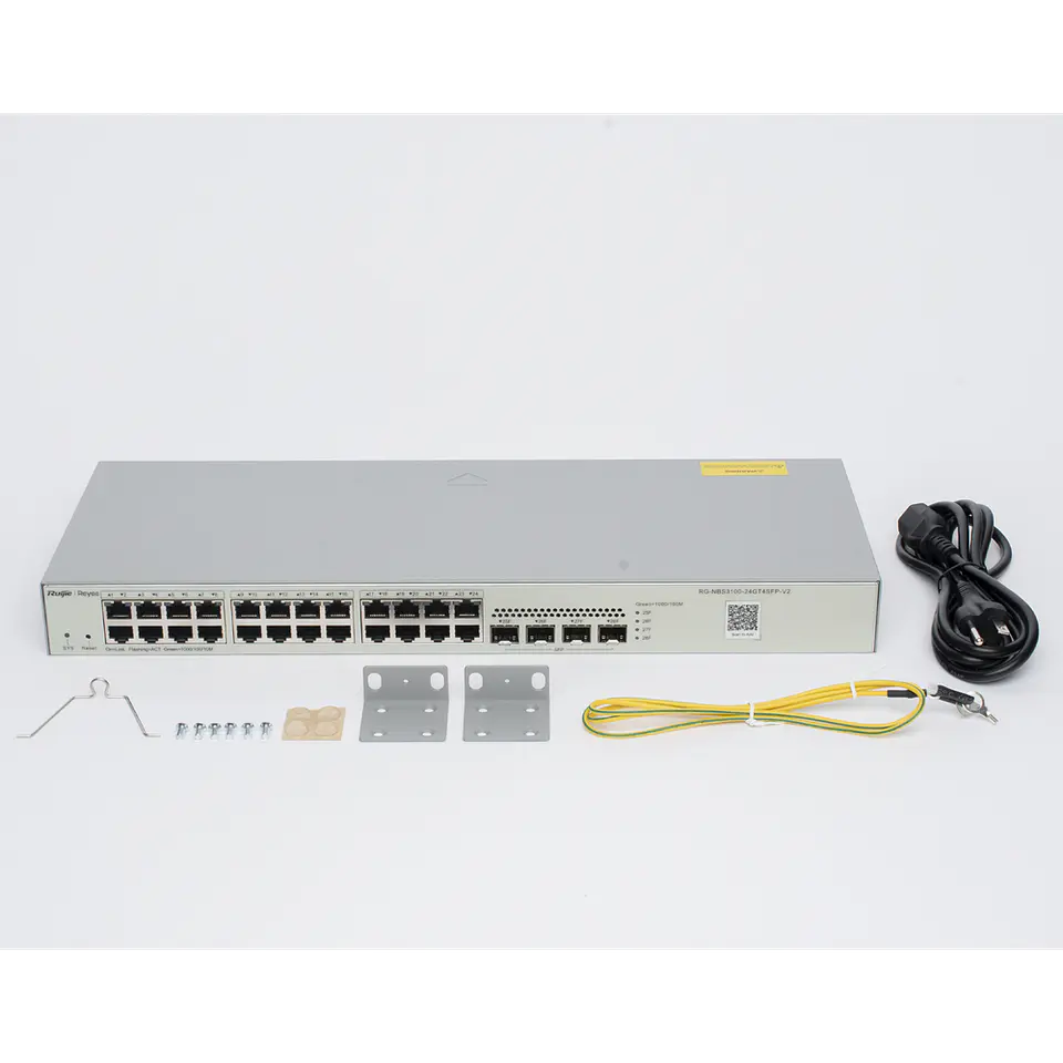 RG-NBS3100-24GT4SFP-V2 // Switch No PoE Gestionable de 28 Puertos Gigabit 7