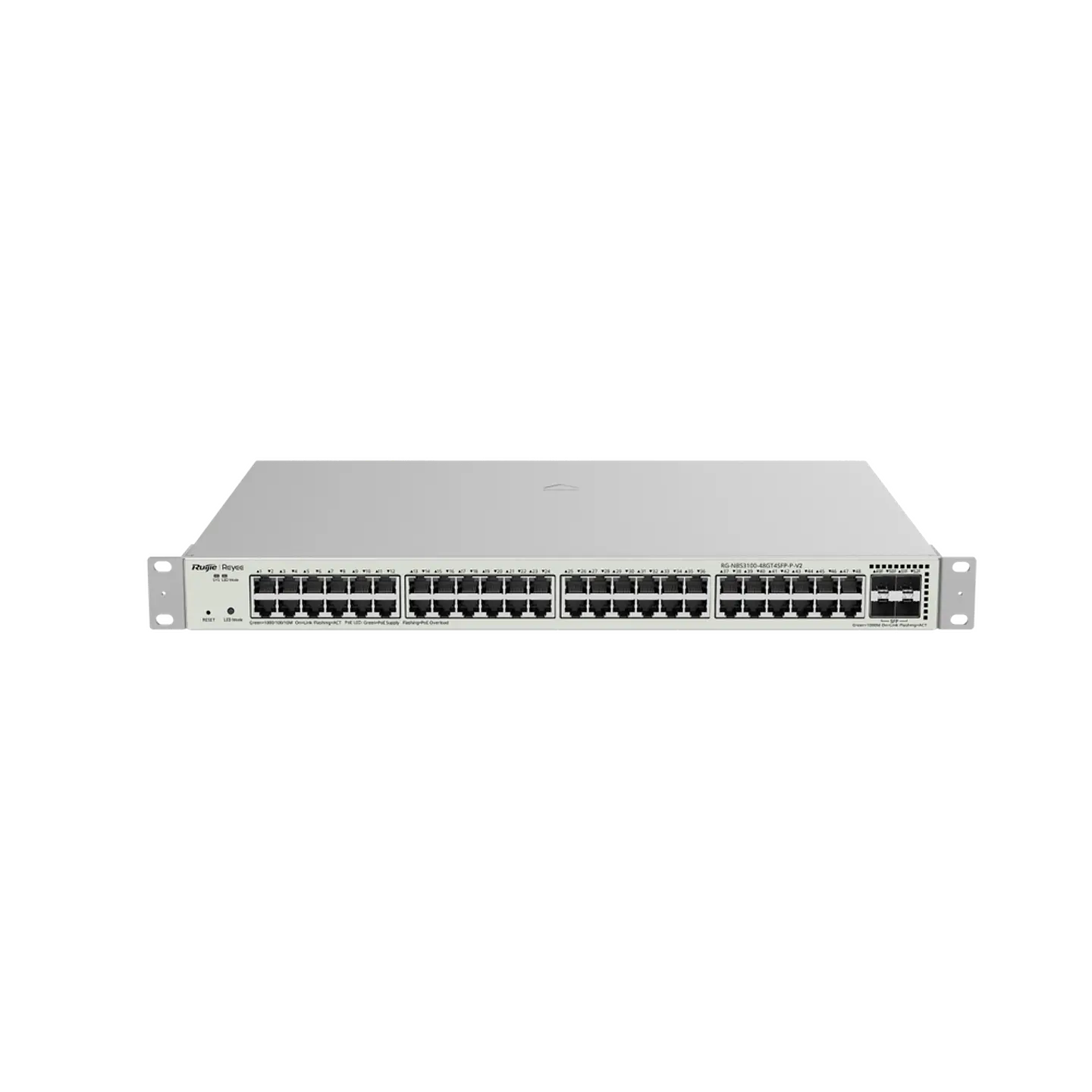 RG-NBS3100-48GT4SFP-P-V2 // Switch Administrable L2 PoE 3