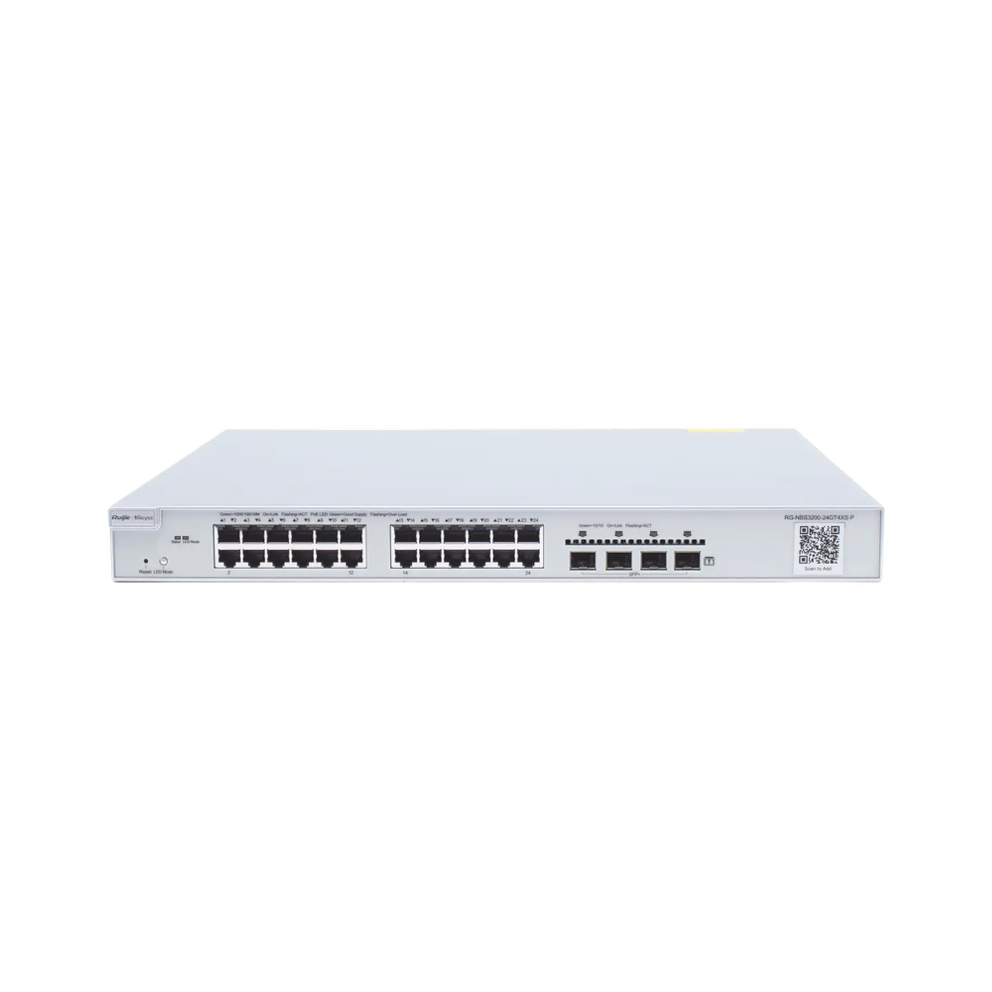 RG-NBS3200-24GT4XS-P // Switch PoE Administrable en la Nube de Capa Dos Gigabit 5