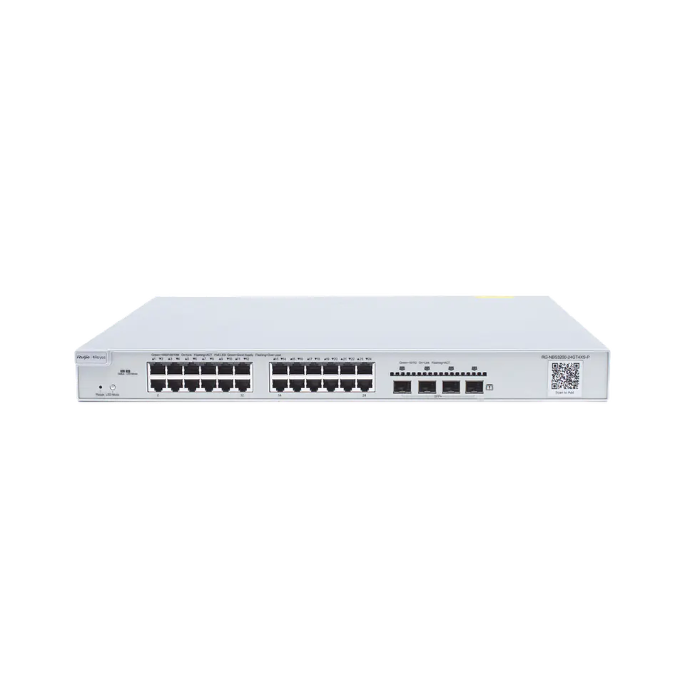 RG-NBS3200-24GT4XS-P // Switch PoE Administrable en la Nube de Capa Dos Gigabit 5