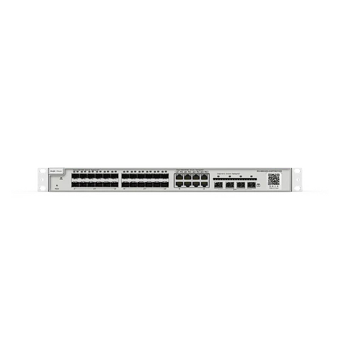 RG-NBS3200-24SFP/8GT4XS // Switch administrado, con 24 puertos SFP Gigabit