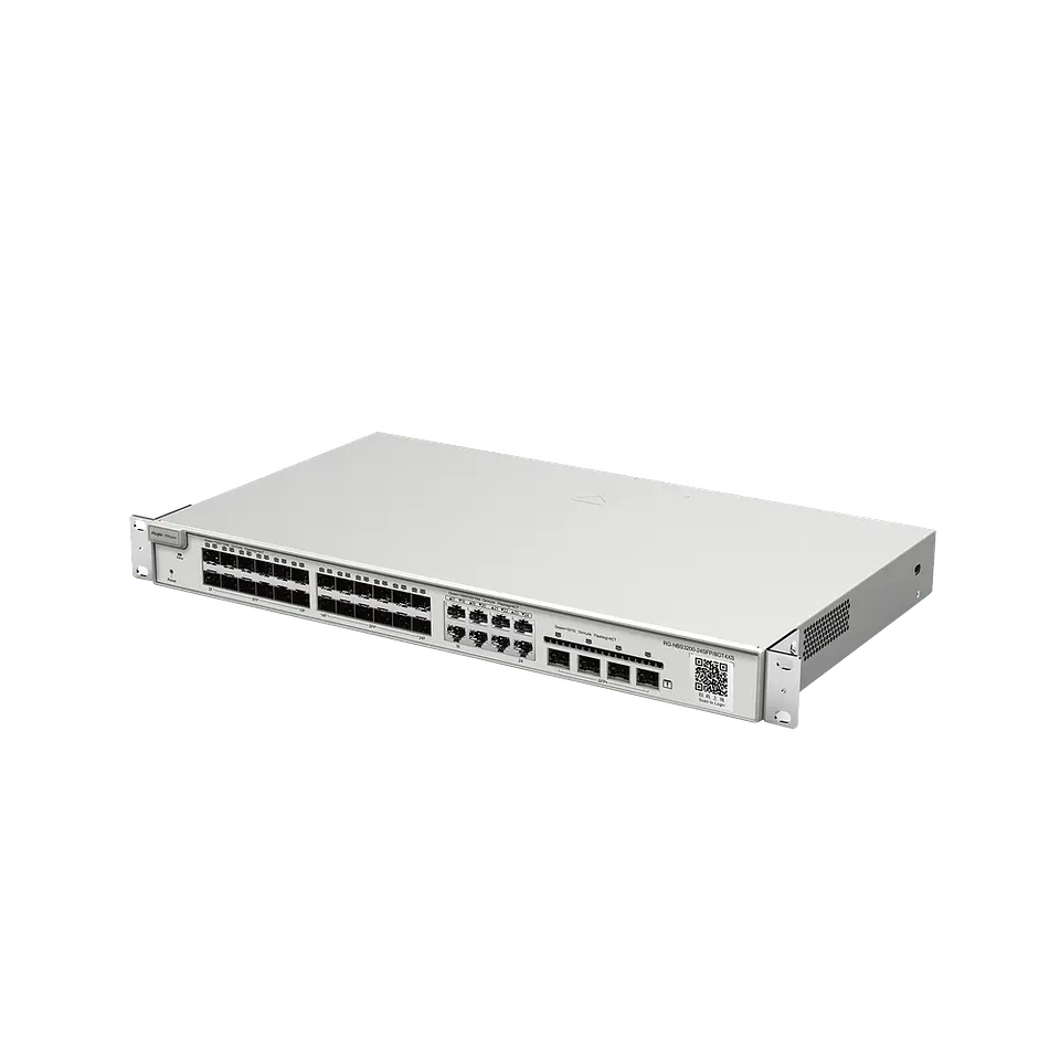 RG-NBS3200-24SFP/8GT4XS // Switch administrado, con 24 puertos SFP Gigabit 3