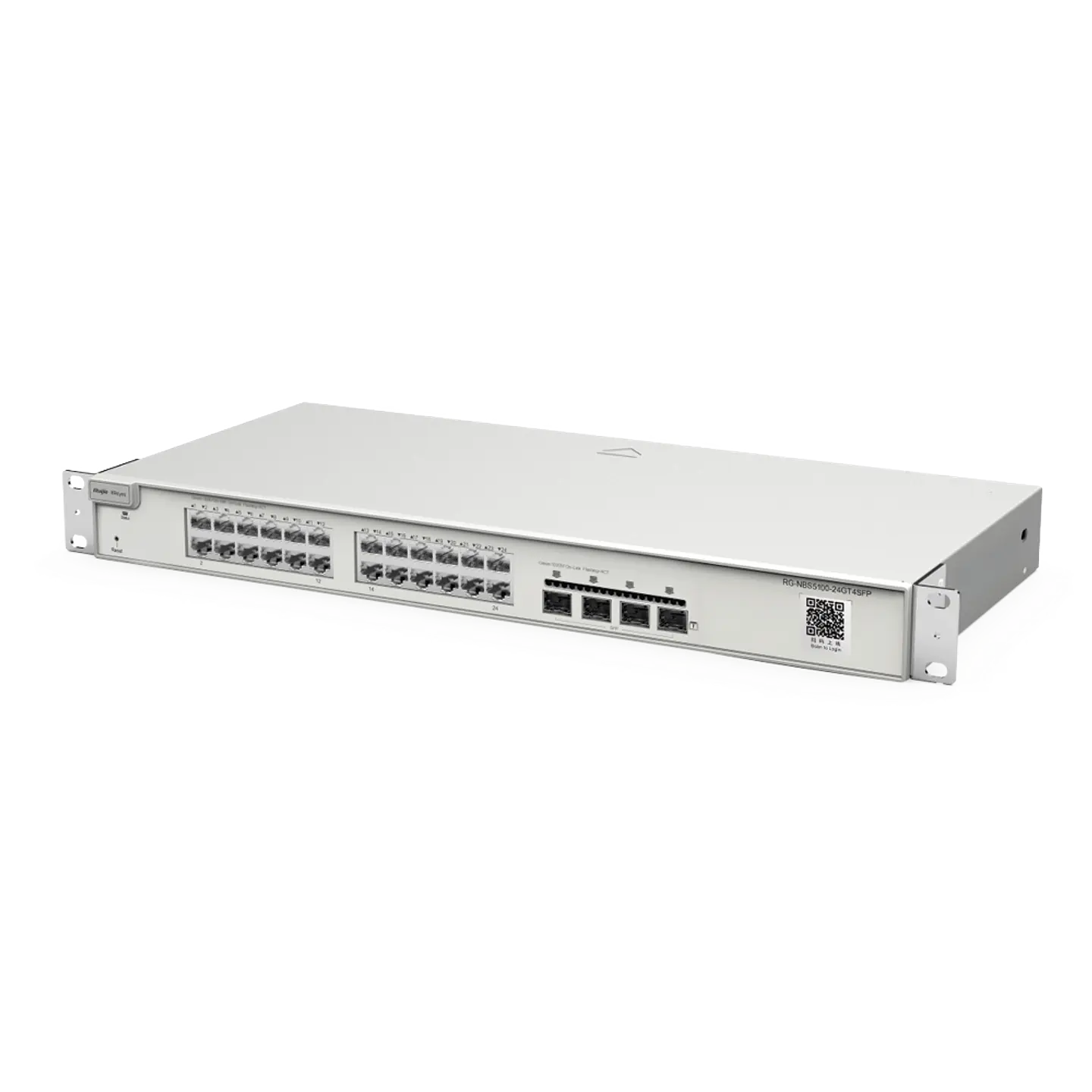 RG-NBS5100-24GT4SFP // Switch de Capa 3 No-PoE de 28 Puertos Gigabit 4