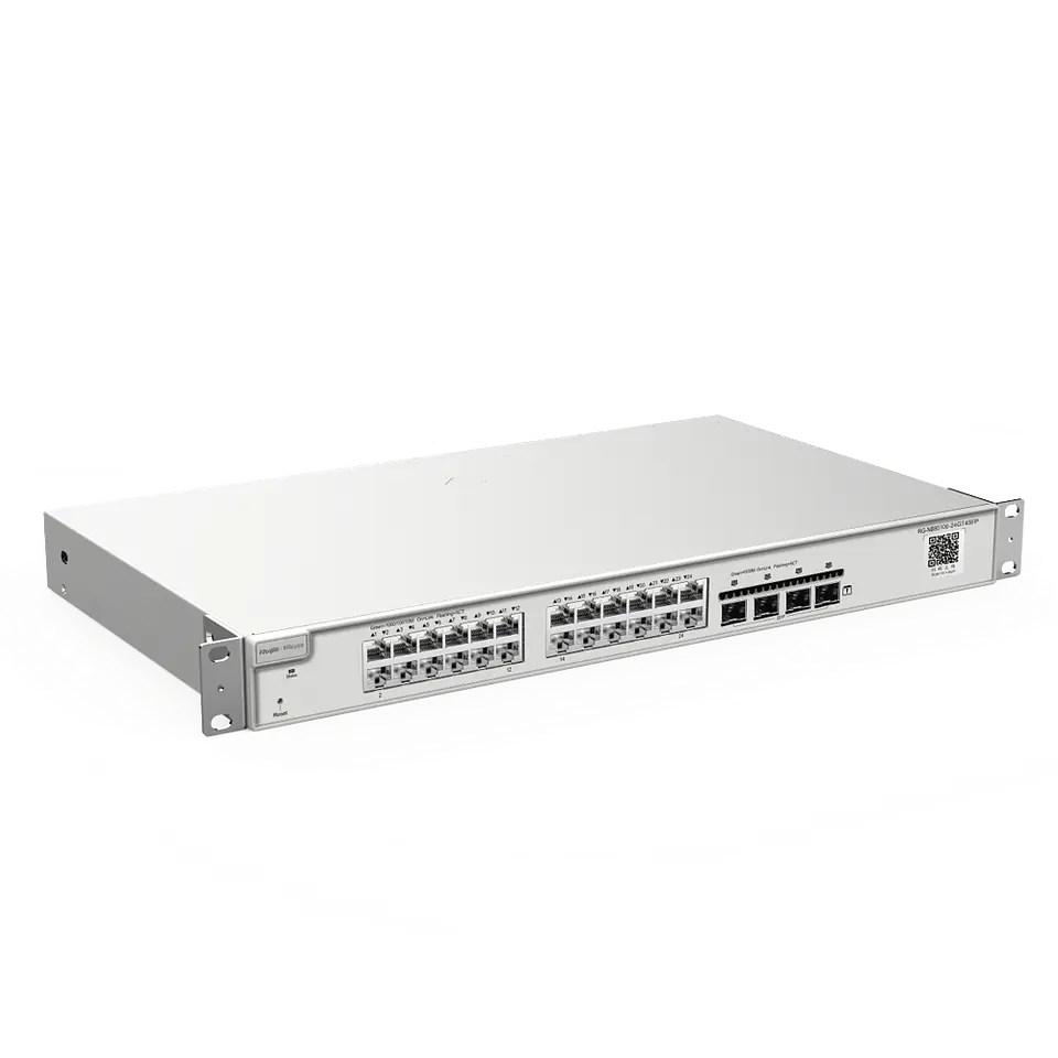 RG-NBS5100-24GT4SFP // Switch de Capa 3 No-PoE de 28 Puertos Gigabit 5