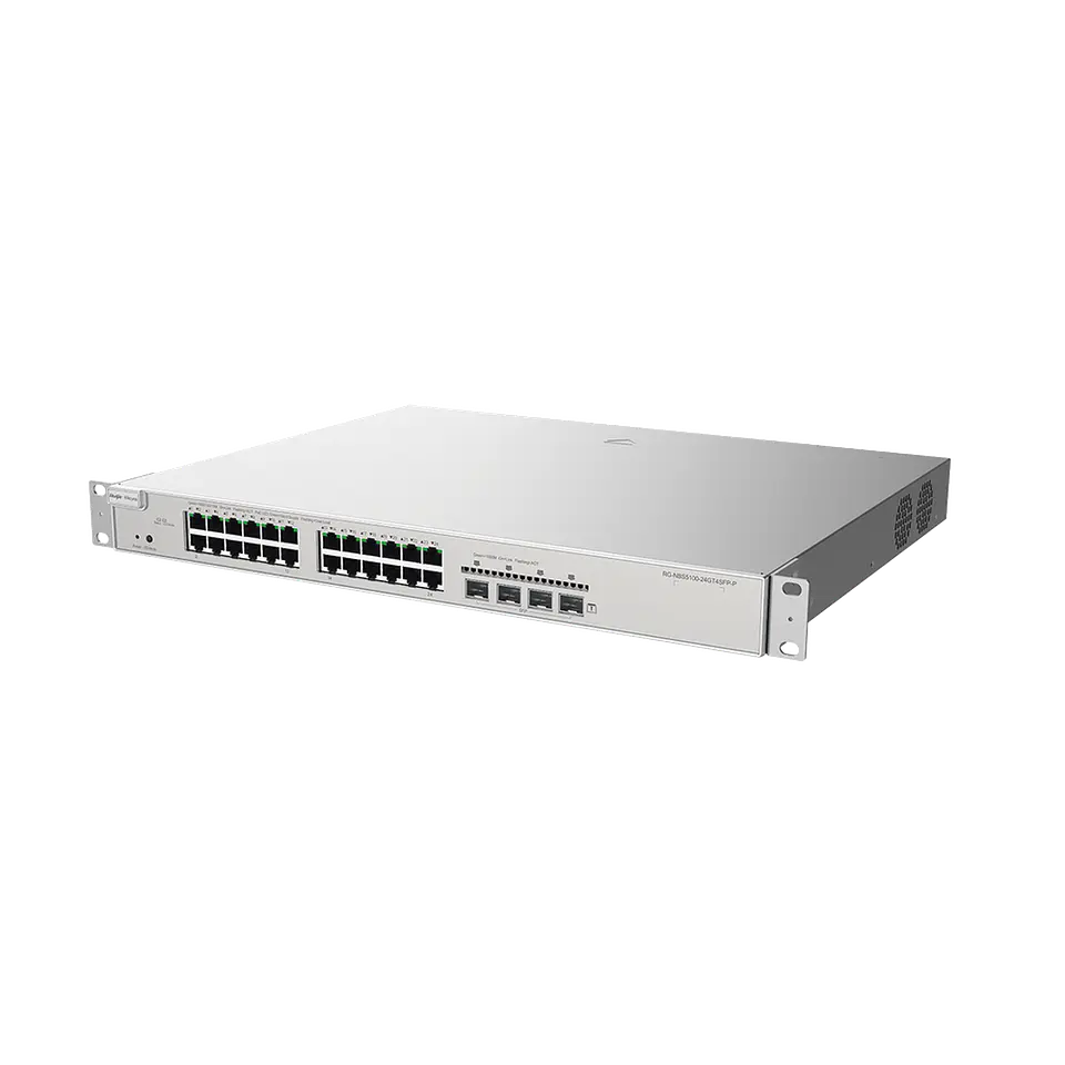 RG-NBS5200-24GT4XS-P // Switch Administrable PoE con 24 Puertos Gigabit 2