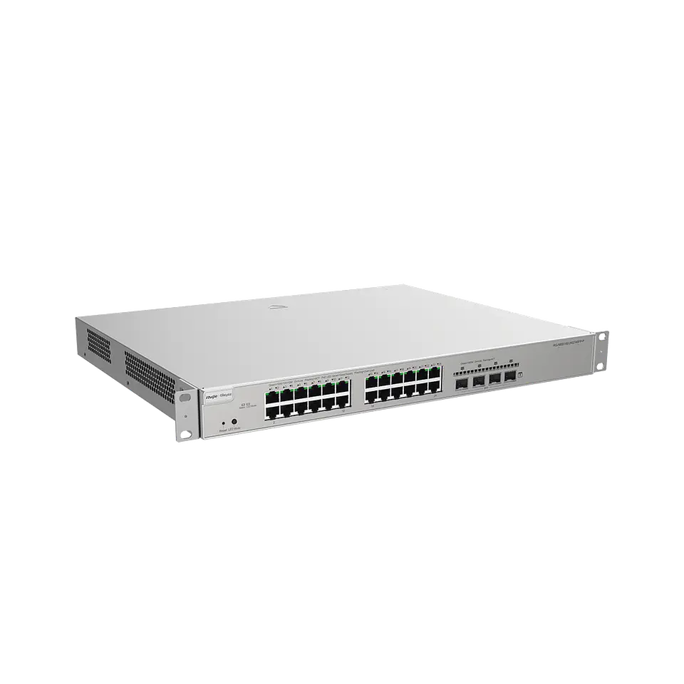 RG-NBS5200-24GT4XS-P // Switch Administrable PoE con 24 Puertos Gigabit 3