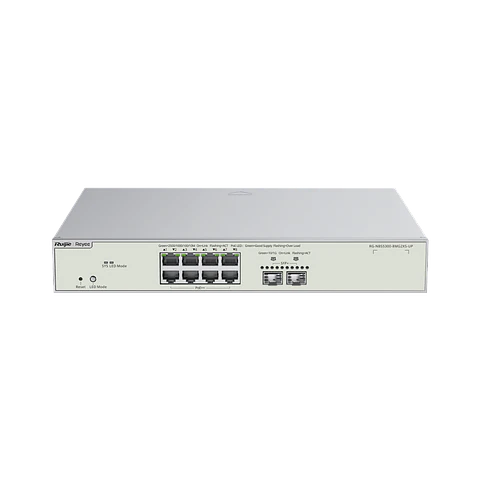 RG-NBS5300-8MG2XS-UP // Switch Administrable de Capa 3 Multi-Gigabit de 10 Puertos