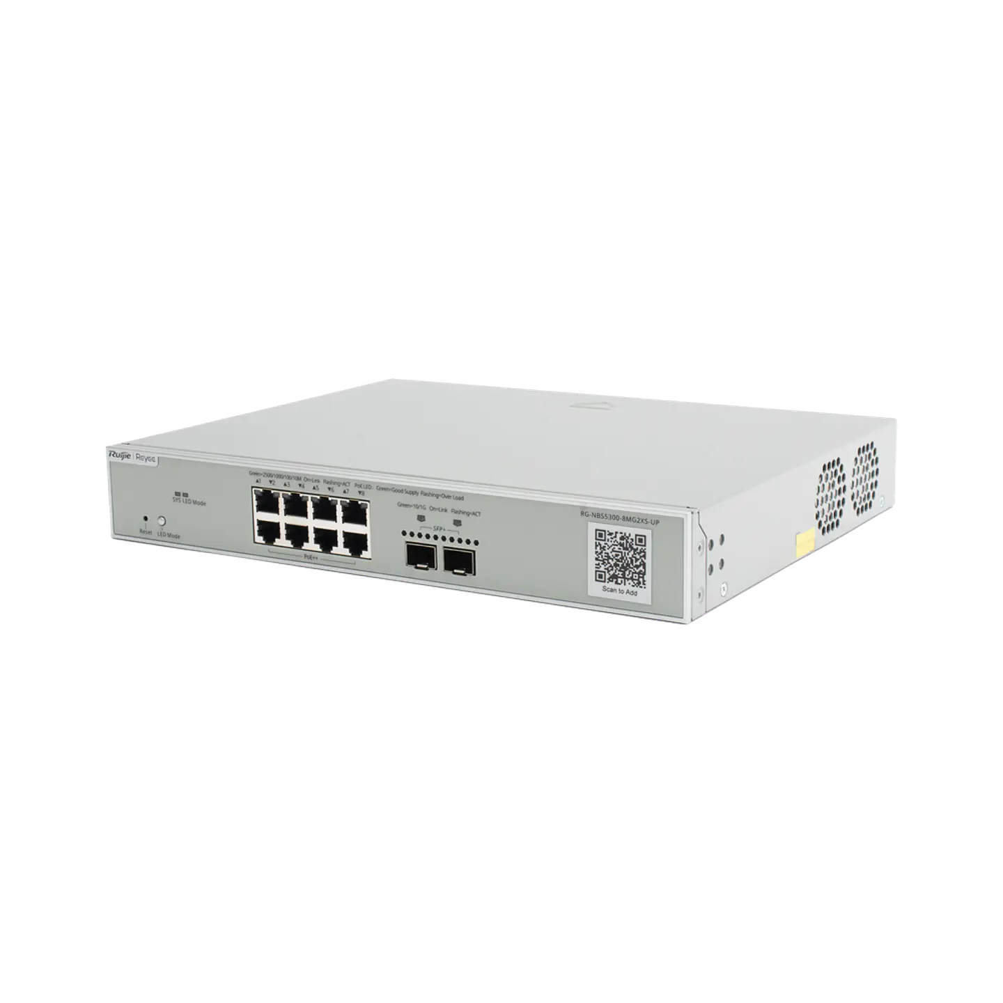 RG-NBS5300-8MG2XS-UP // Switch Administrable de Capa 3 Multi-Gigabit de 10 Puertos 2