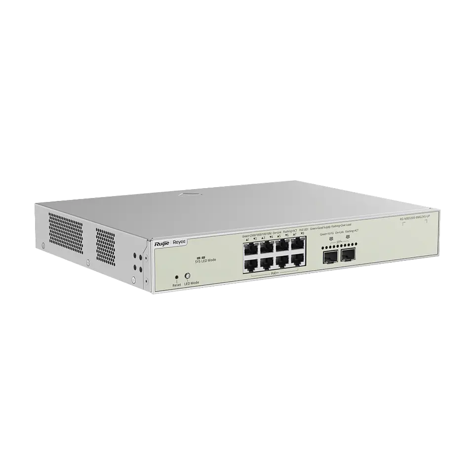 RG-NBS5300-8MG2XS-UP // Switch Administrable de Capa 3 Multi-Gigabit de 10 Puertos 3