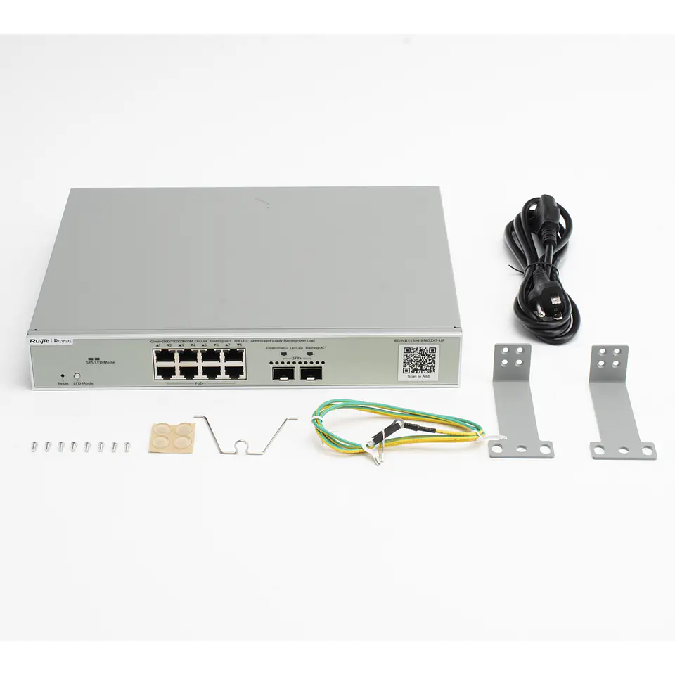 RG-NBS5300-8MG2XS-UP // Switch Administrable de Capa 3 Multi-Gigabit de 10 Puertos 4