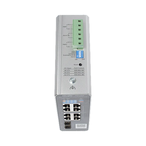 RG-NIS2100-8GT2SFP-HP // Switch Industrial PoE con Gestión en la Nube
