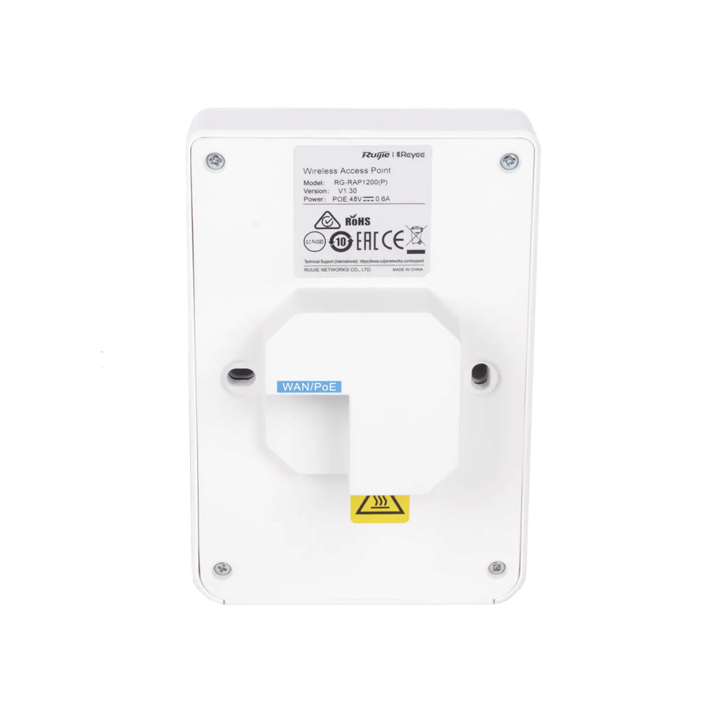 RG-RAP1200(P) // Punto de acceso Wi-Fi 5 de pared para interior 360° 7