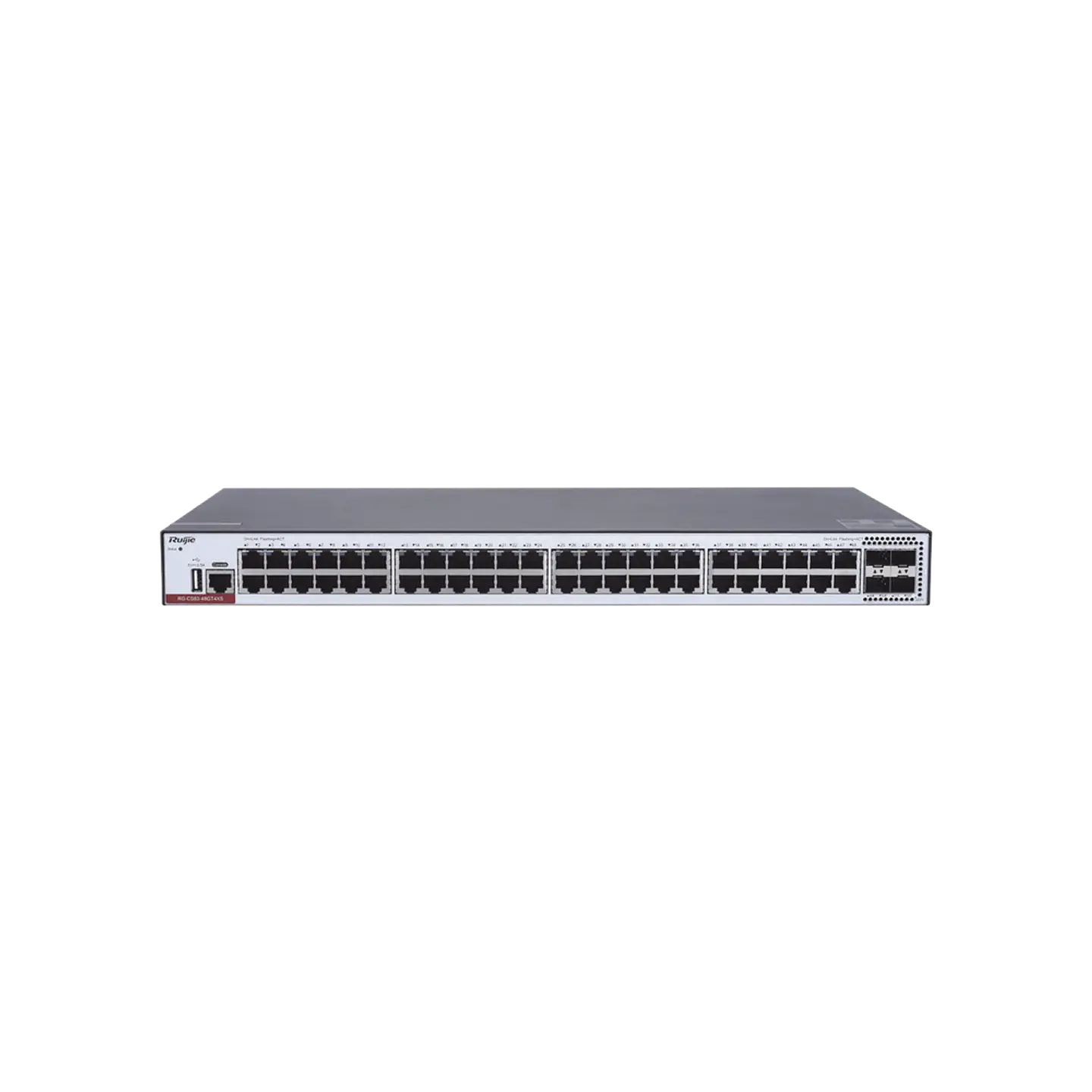 RGCS8348GT4XSP // Switch Administrable Capa 3 PoE con 48 puertos Gigabit 1