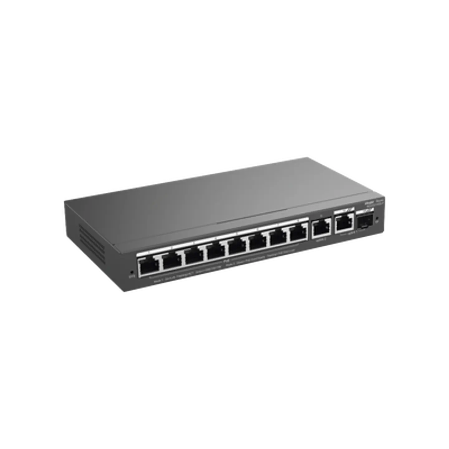 RG-ES210GS-P // Switch Administrable PoE con 8 Puertos Gigabit 3