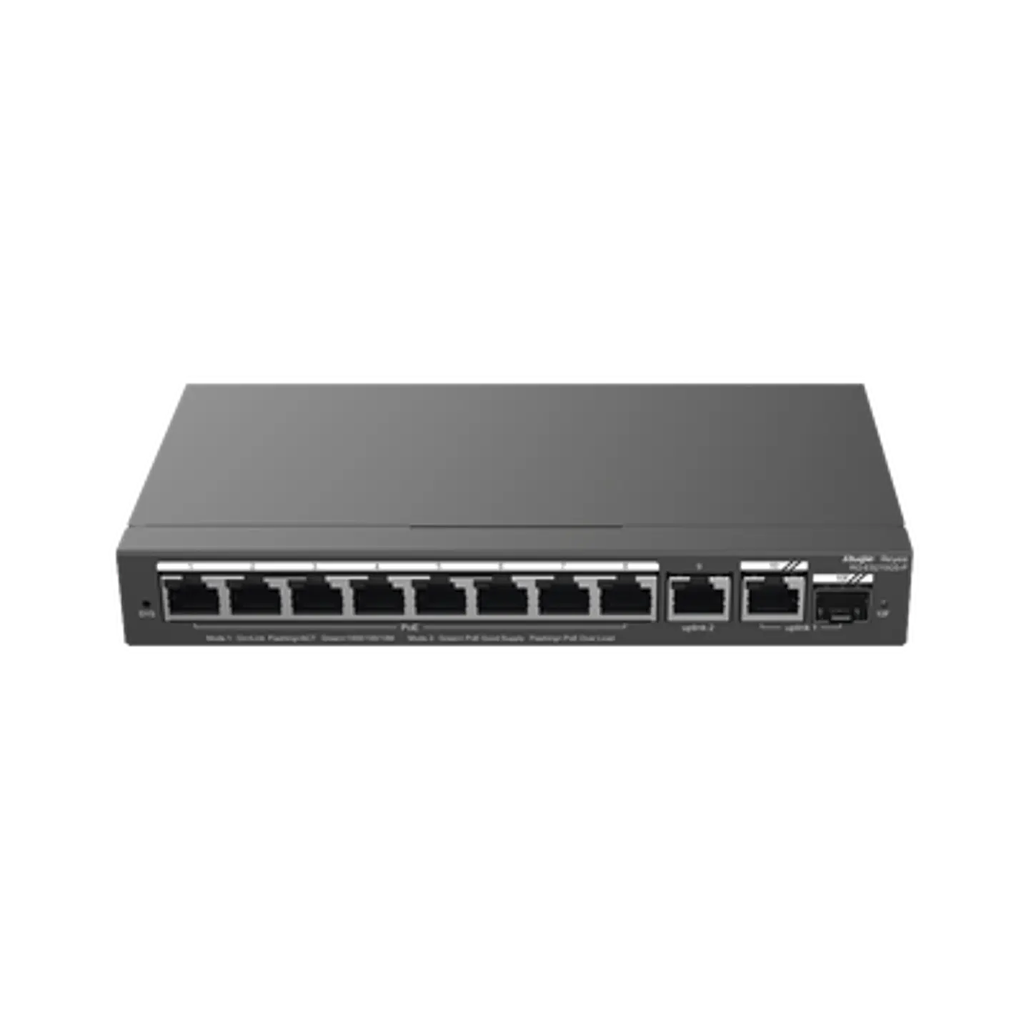 RG-ES210GS-P // Switch Administrable PoE con 8 Puertos Gigabit 4