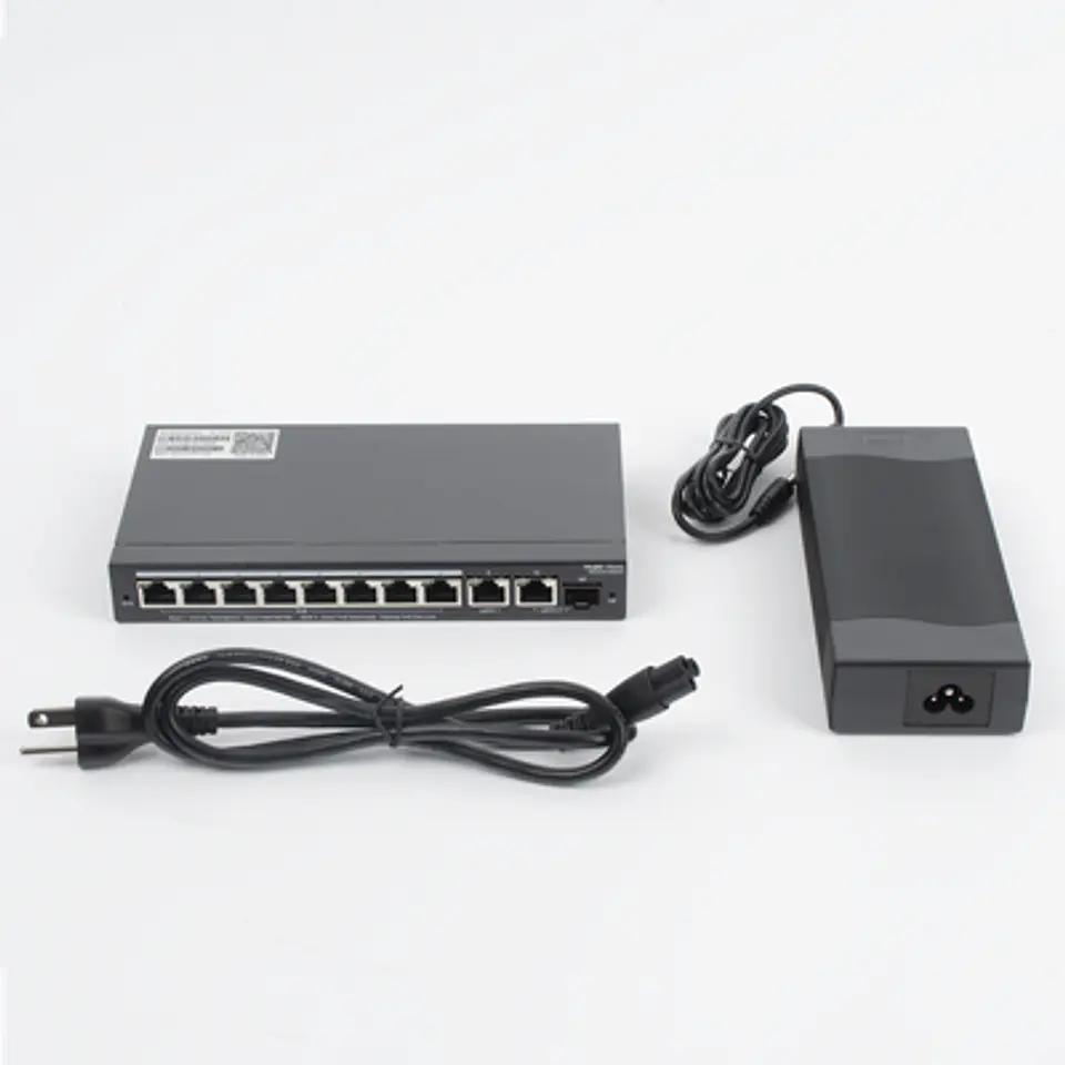 RG-ES210GS-P // Switch Administrable PoE con 8 Puertos Gigabit 5