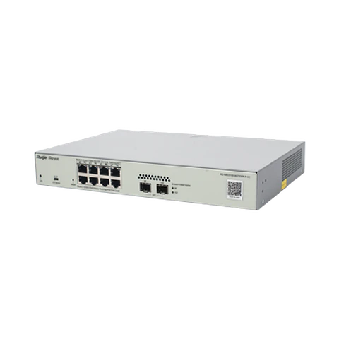 RG-NBS3100-8GT2SFP-P-V2 // Switch Administrable PoE Capa 2 con 8 Puertos Gigabit