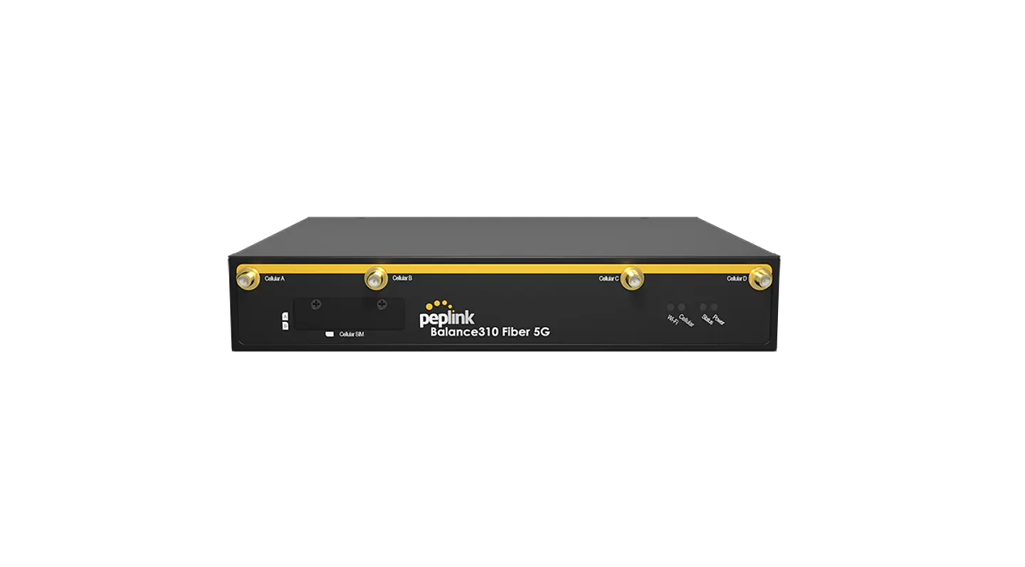 BPL-310-FBR-5GH-T-PRM // Router Peplink Balance 310 Fiber 5G 1