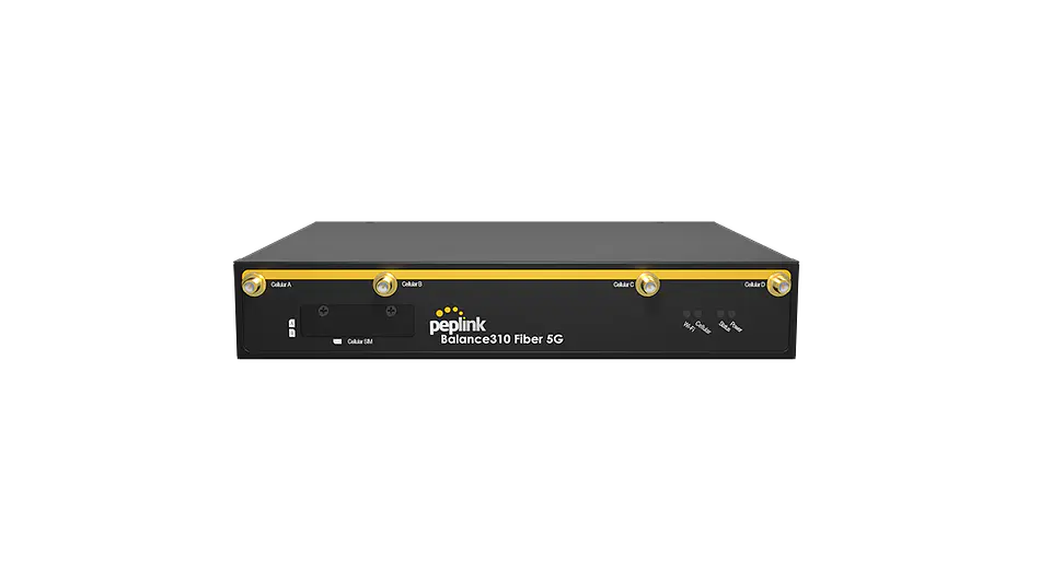 BPL-310-FBR-5GH-T-PRM // Router Peplink Balance 310 Fiber 5G 1