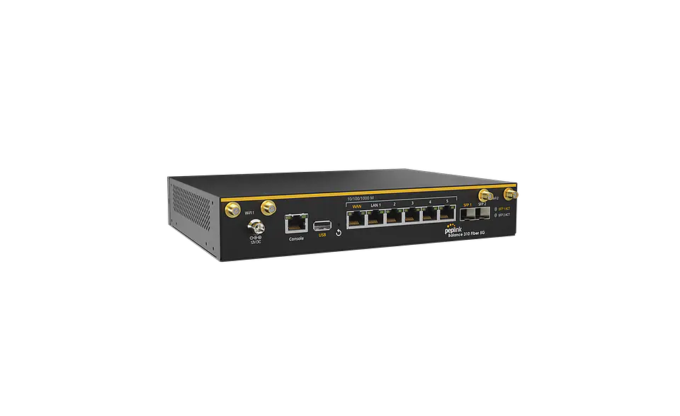 BPL-310-FBR-5GH-T-PRM // Router Peplink Balance 310 Fiber 5G 3