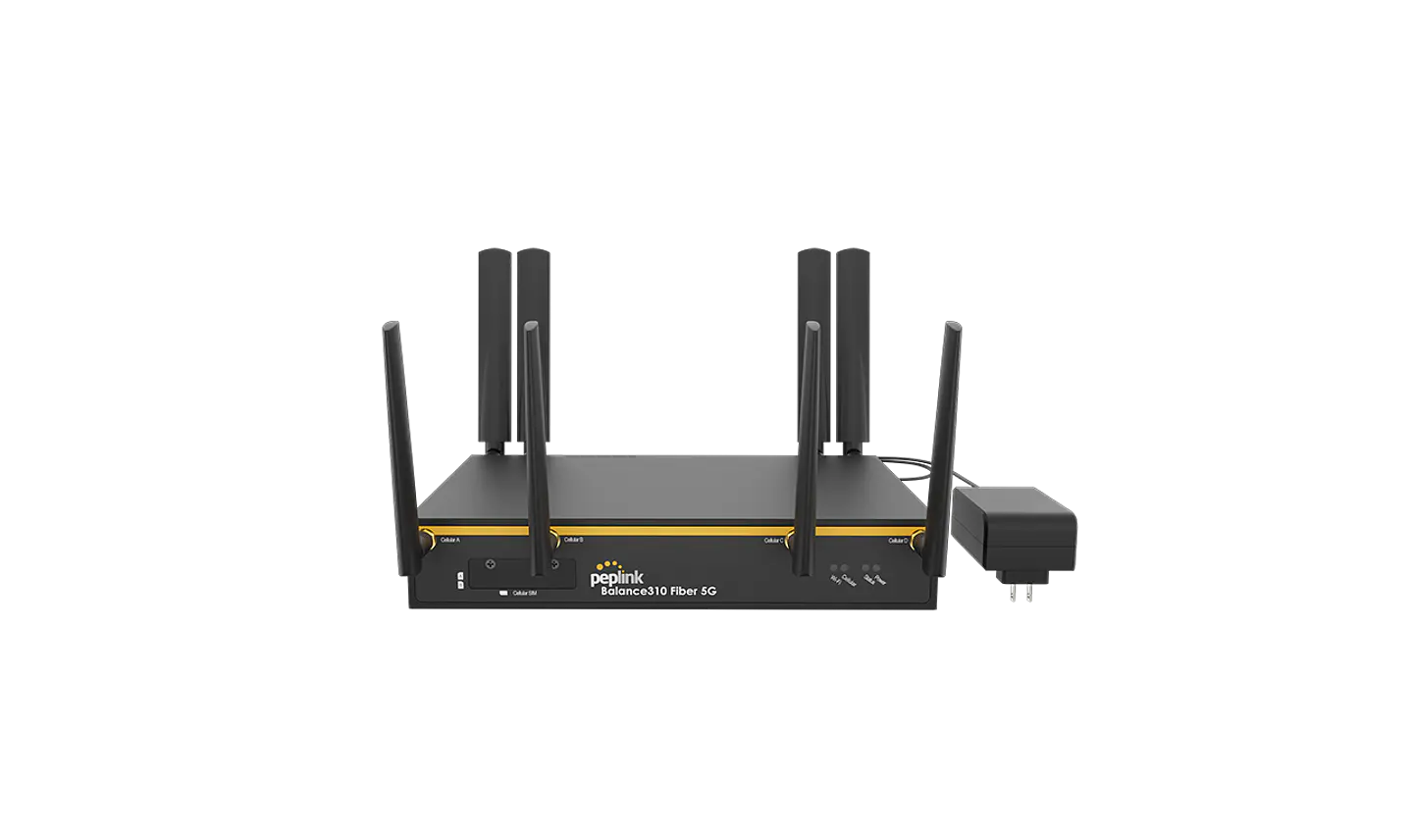 BPL-310-FBR-5GH-T-PRM // Router Peplink Balance 310 Fiber 5G 4