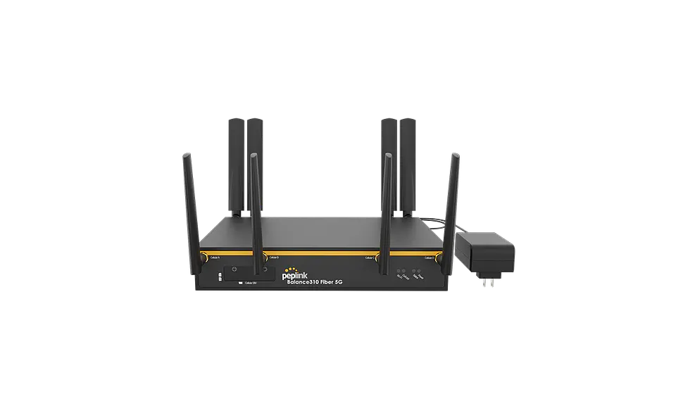 BPL-310-FBR-5GH-T-PRM // Router Peplink Balance 310 Fiber 5G 4