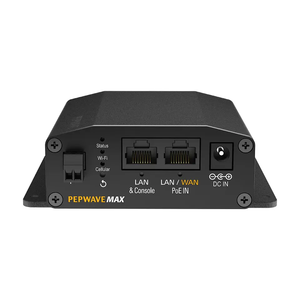 MAX-BR1-MINI-LTE-MX-T-PRM // Router Celular Peplink MAX BR1 Mini LTE + WAN 1