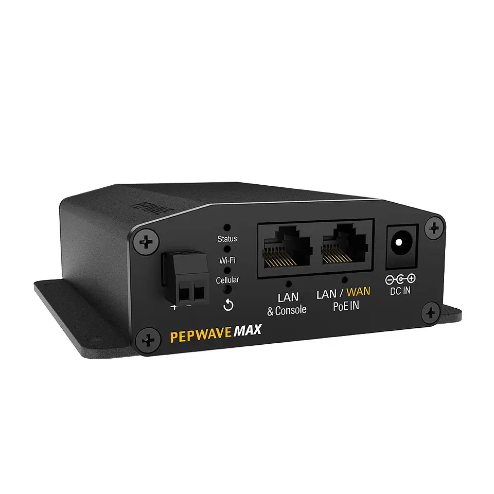 MAX-BR1-MINI-LTE-MX-T-PRM // Router Celular Peplink MAX BR1 Mini LTE + WAN 2