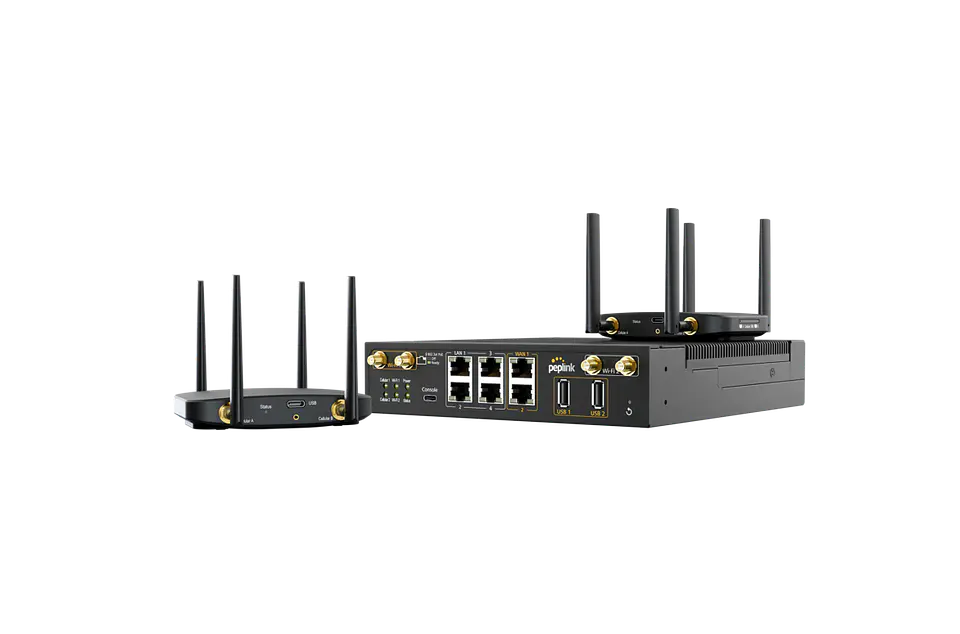 MAX-MBX-MINI-5GH-T // Router Peplink MAX MBX Mini Celular 5G IoT  3