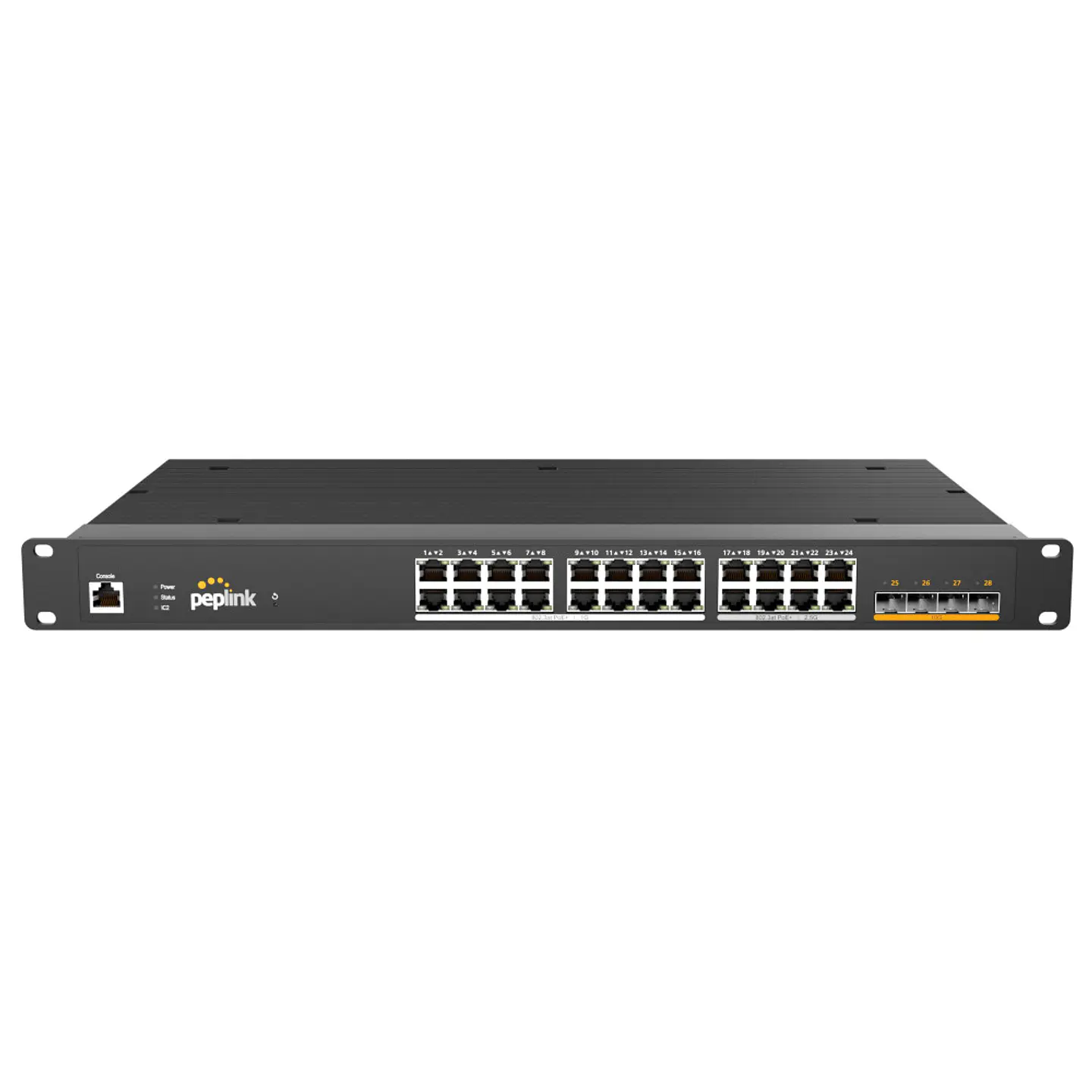 PLS-R-24-H2G-250W // Módulo Peplink Expansion 24 Puertos Gigabit PoE+  1