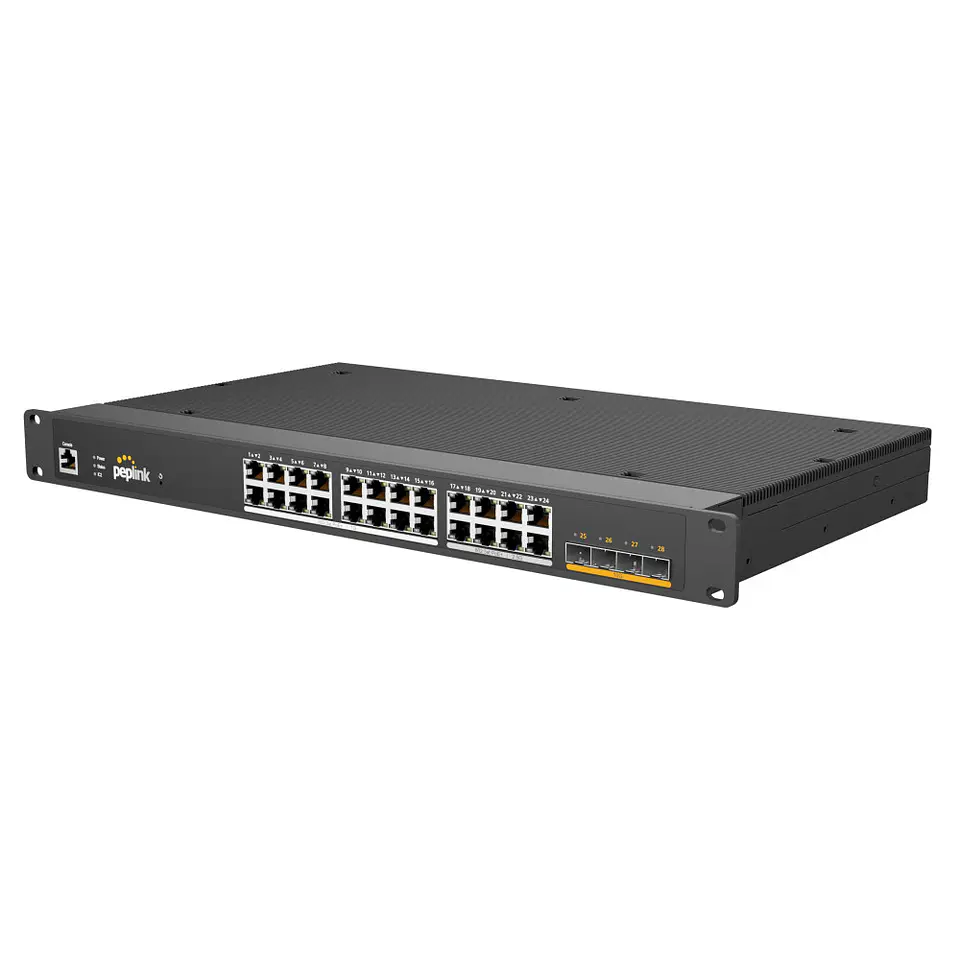 PLS-R-24-H2G-250W // Módulo Peplink Expansion 24 Puertos Gigabit PoE+  2