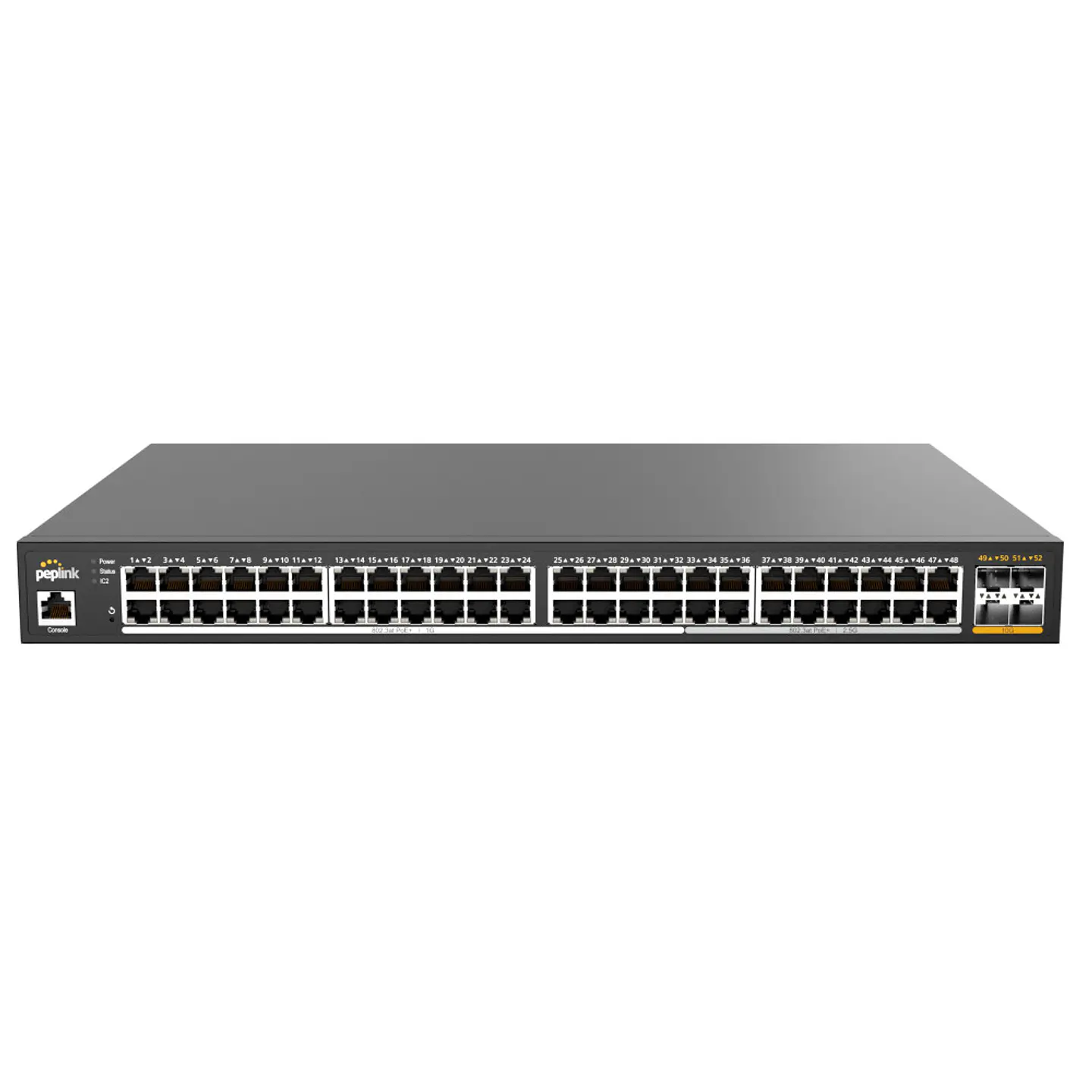 PLS-48-H2G-740W // Módulo Peplink Expansion 48 Puertos Gigabit PoE+ 1