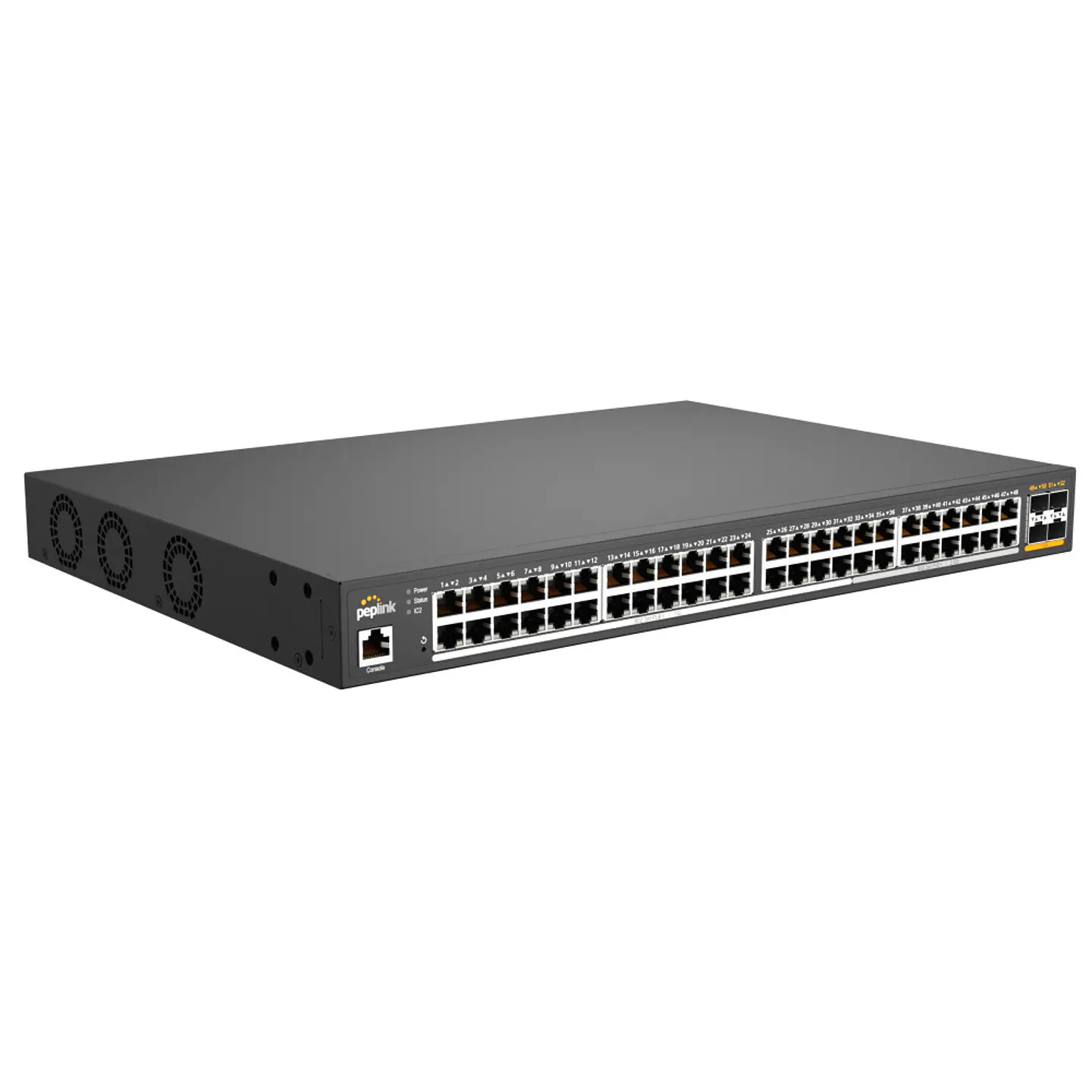 PLS-48-H2G-740W // Módulo Peplink Expansion 48 Puertos Gigabit PoE+ 3