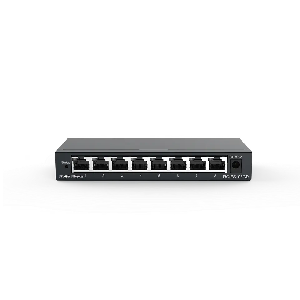 Switch No Administrable Ruijie Reyee RG-ES108GD | 8 Puertos Gigabit 5